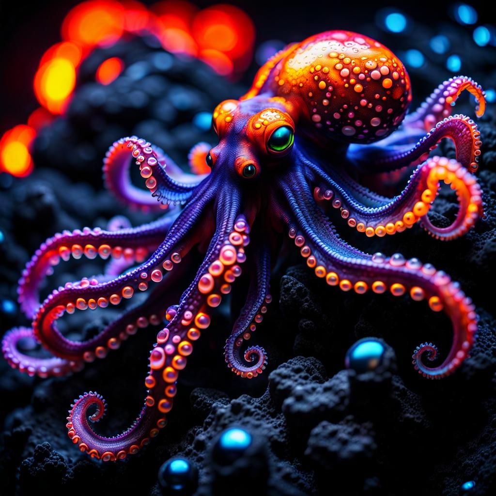 Lava Octopus