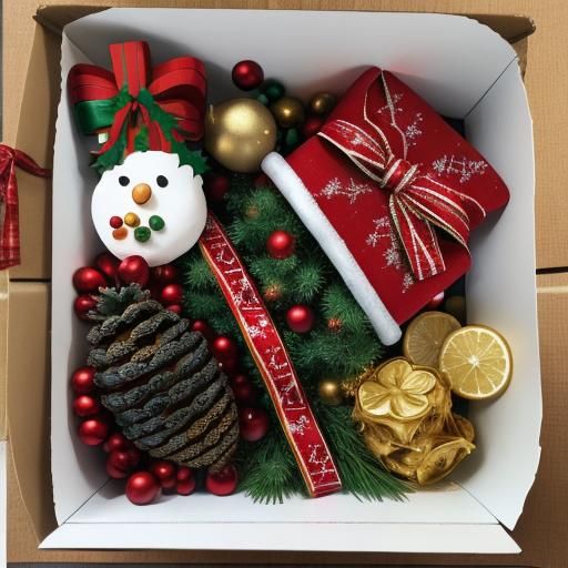 Christmas in a Box: Holiday Scene