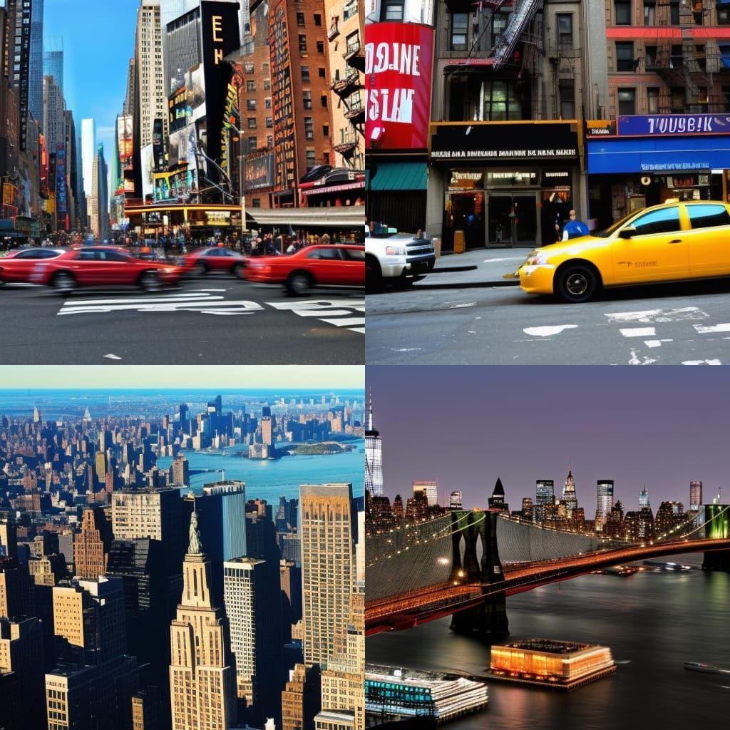 AI Generated New York City Skyline