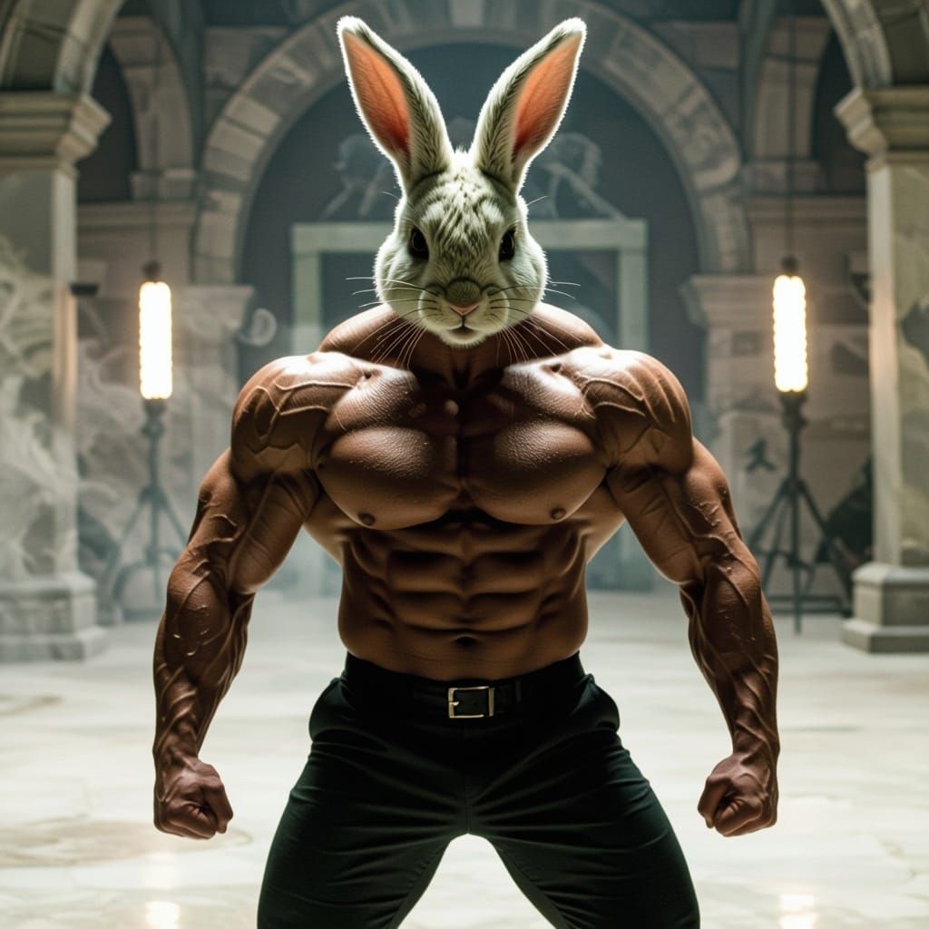 Easter Rabbit on Testosterone