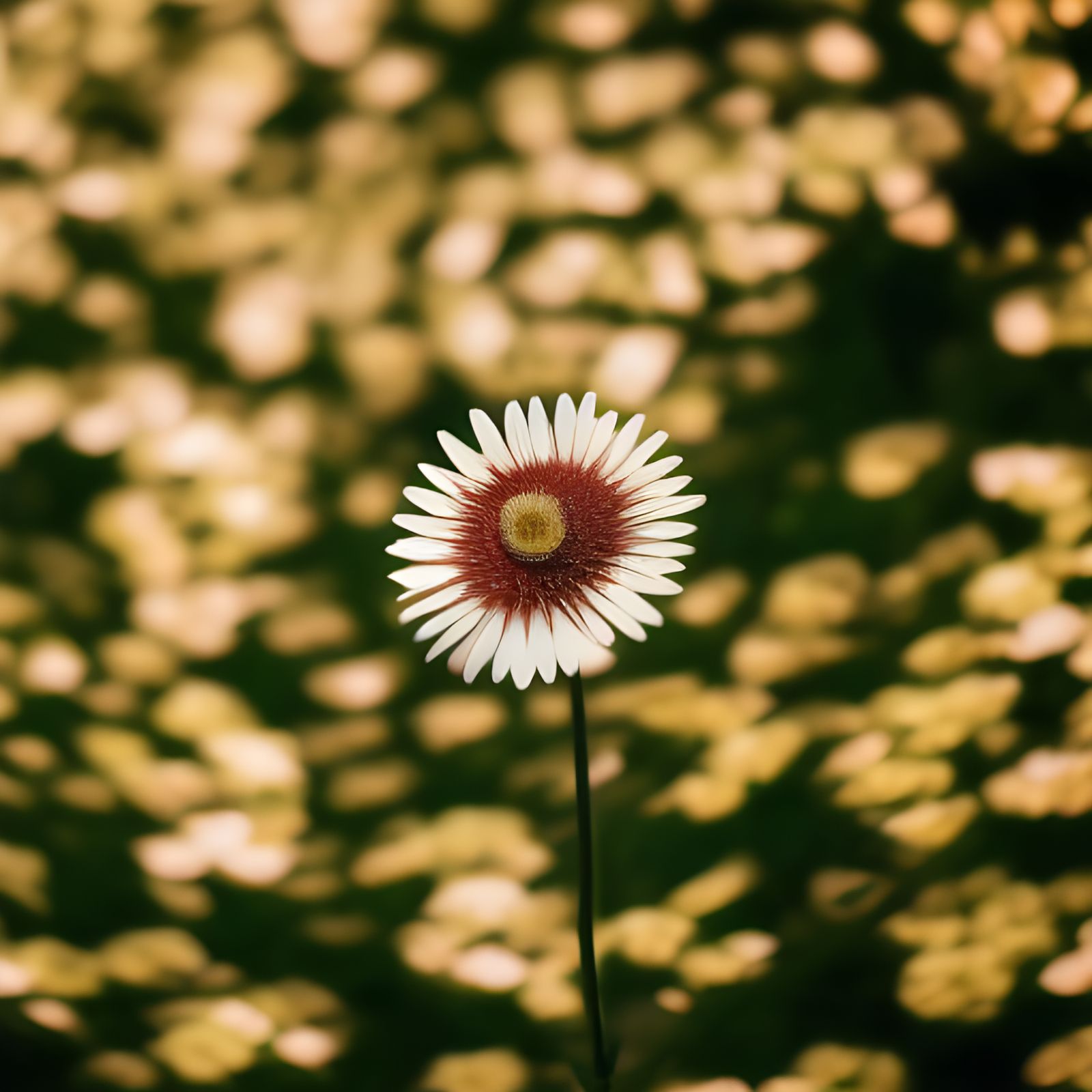 Abstract Flower in Professional Photography Style