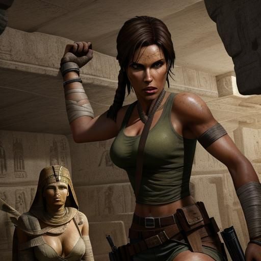 Lara Croft and the Mummies Tomb
