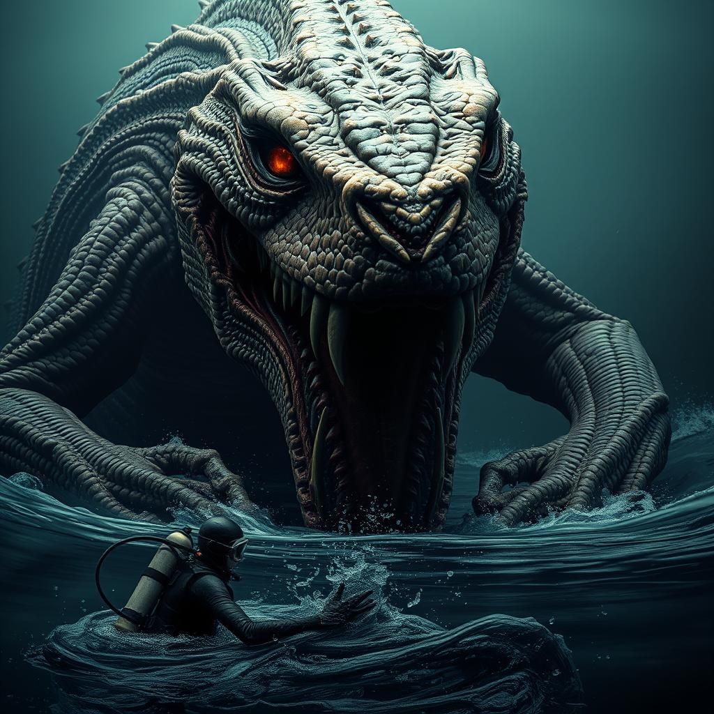 Colossal Cryptid Emerges: A Biomechanical Nightmare