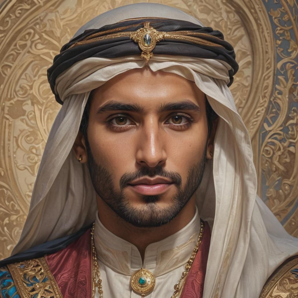 Regal Portrait in Hyperdetailed Artstation Style