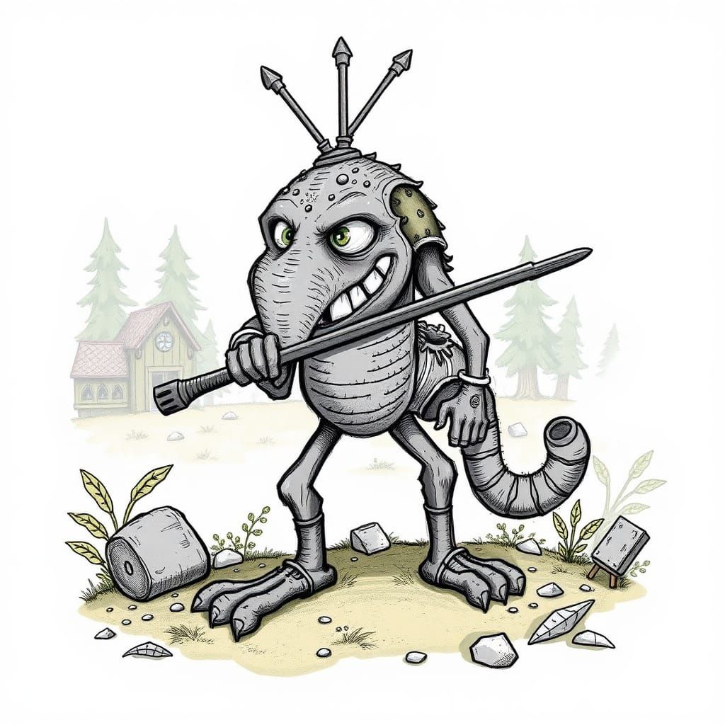 Neurotic parasite wants to defend itself