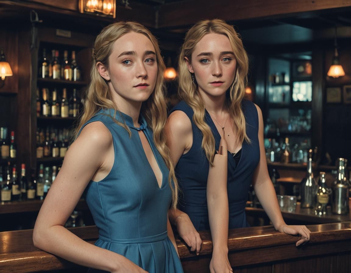 Saoirse Ronan as Elf in Cinematic Bar Scene