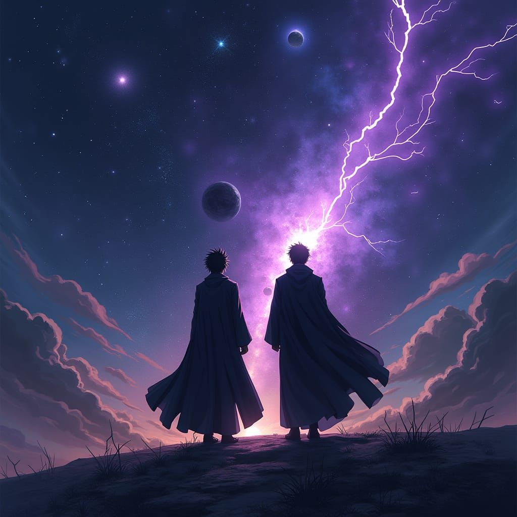 Multiverse Figures in Anime Style