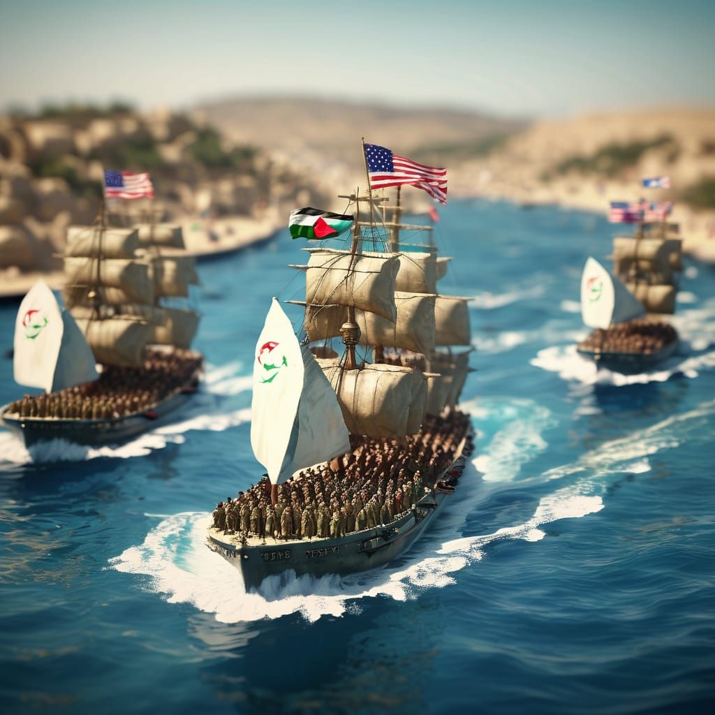 FreedomFlotilla coalitions telegram : The ‘Handala’ is ready and about to sail towards breaking Israel's illegal siege.
...