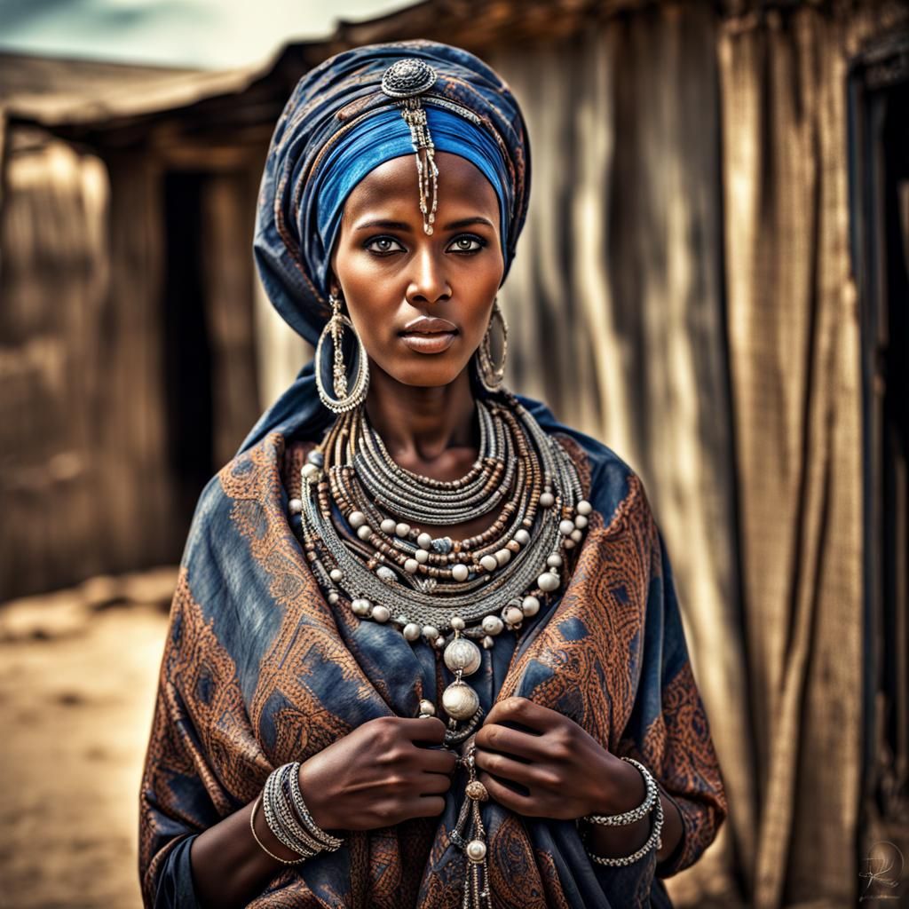 Beautiful and attractive Somali woman