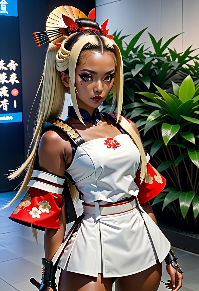 Geisha samurai