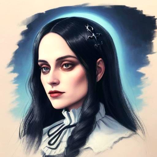 Gothic Vampire in Ancient Kingdom