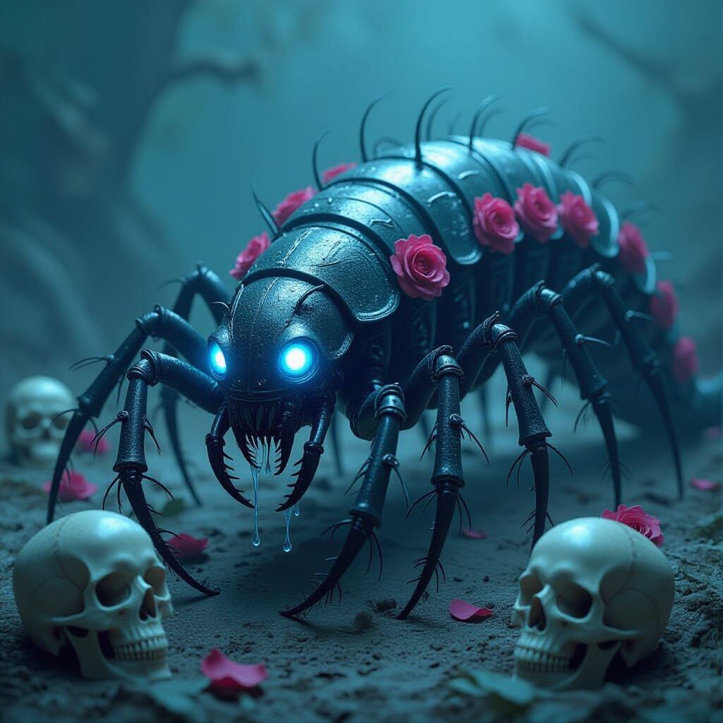 Gothic Centipede with Baroque Exoskeleton, in Biomechanical ...