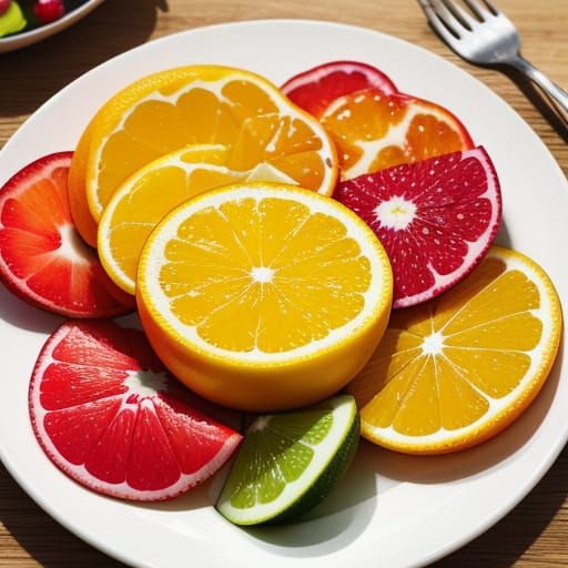 Mouthwatering Fruit: Gourmet Food Photography in 4K