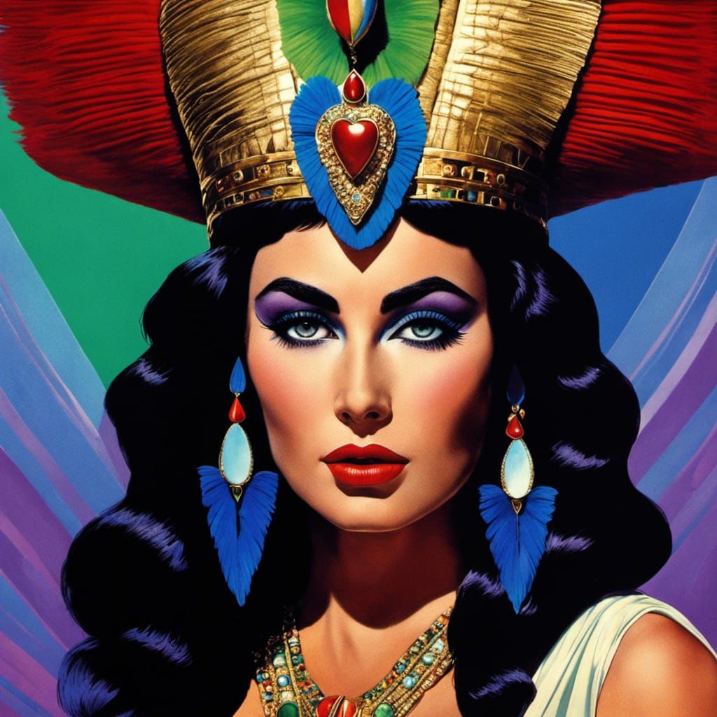 Beautiful Cleopatra of Egypt