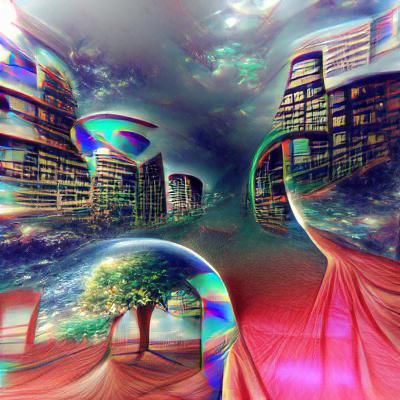 Surreal Dreamscape of Impossible Architecture