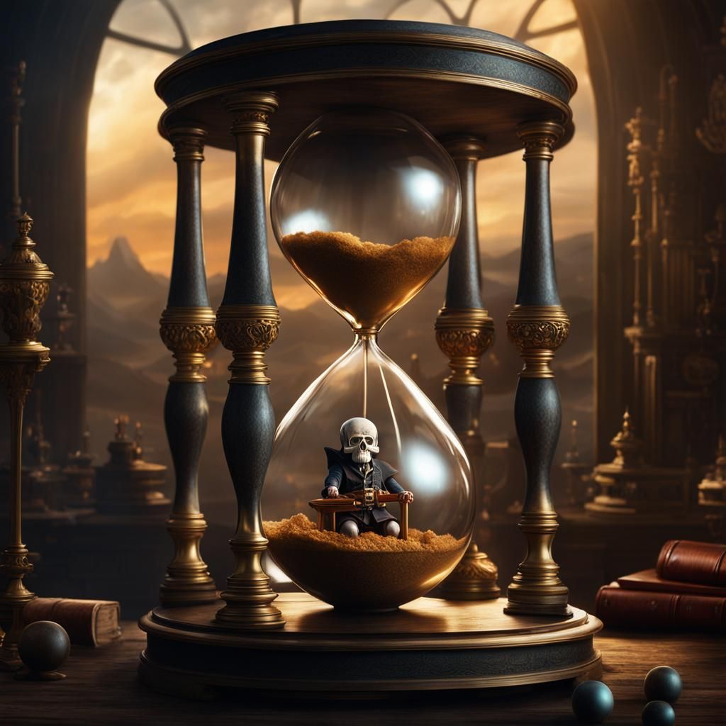 Death and Baby: Hourglass of Time