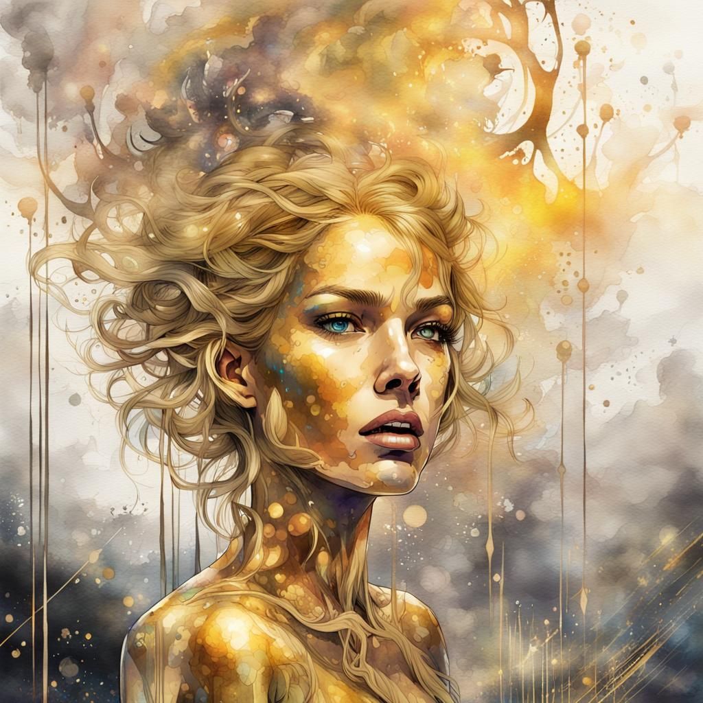 Holographic Figure in Golden Electric Dreams