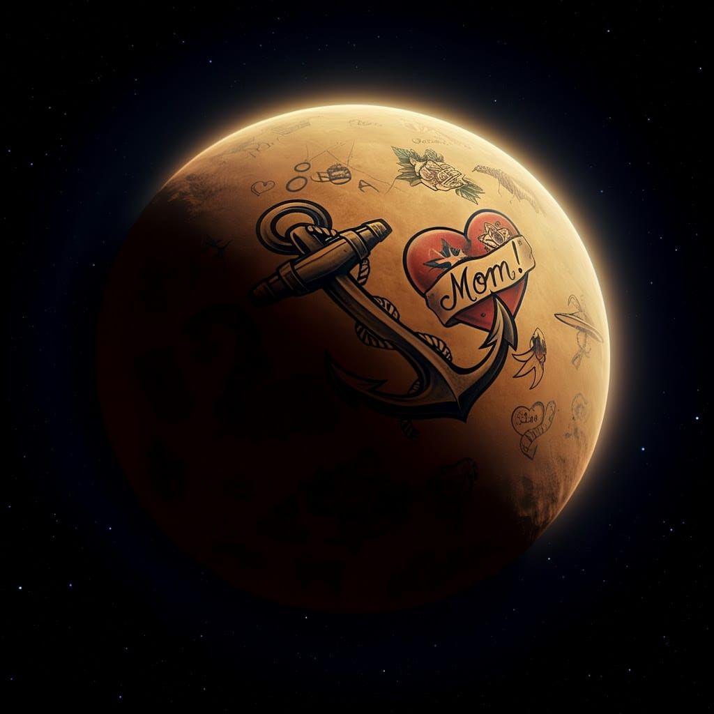 Tattooine - A Vibrant, Tattooed Desert Planet in Cinematic C...