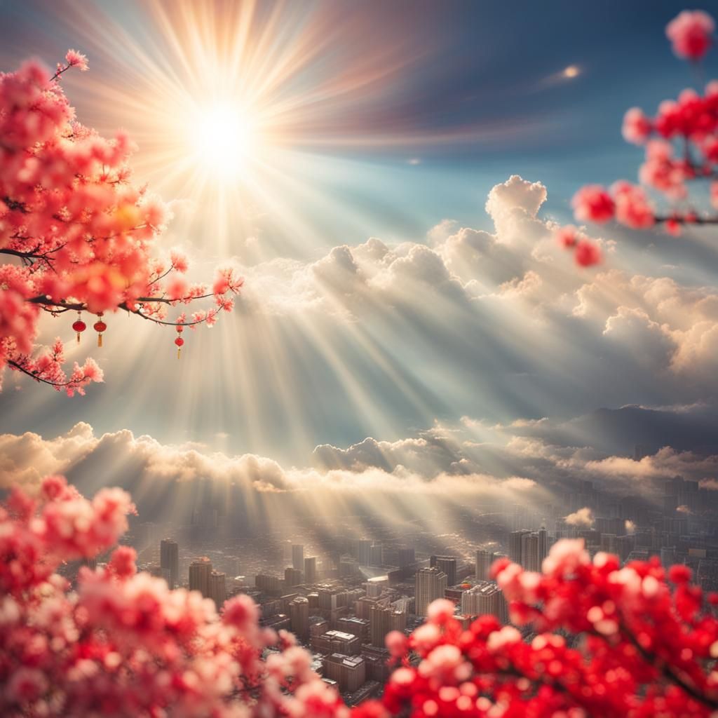 Chinese New Year: Divine Light in Soft Focus