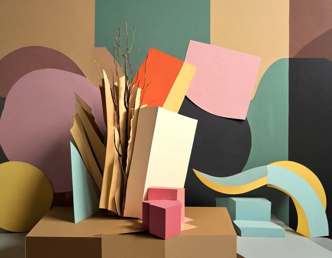 Abstract Still Life Exploring Reality Versus Perception