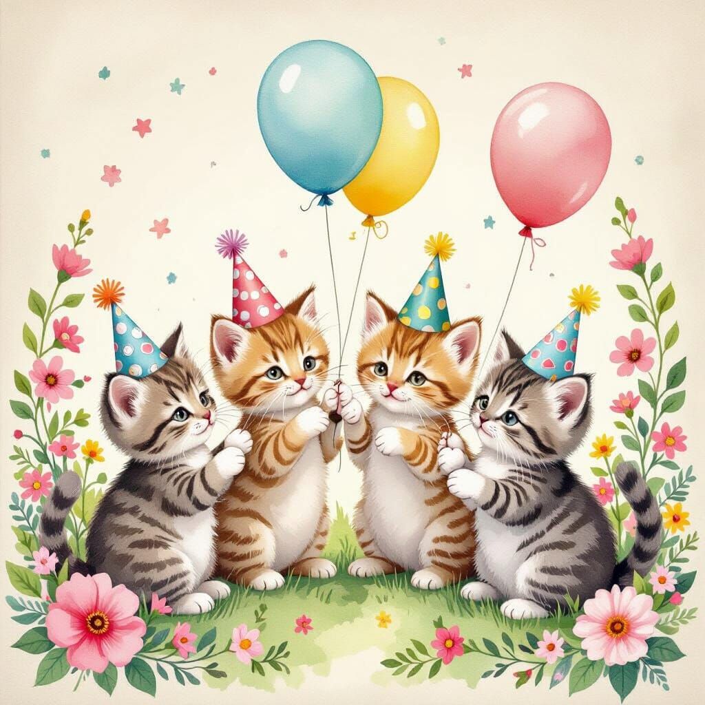 Let's Have a Kitty Party!