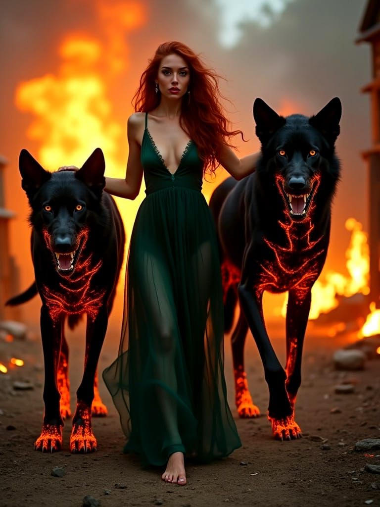 Lilith and her hounds
