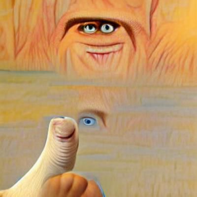 AI Image Generated From Empty Prompt