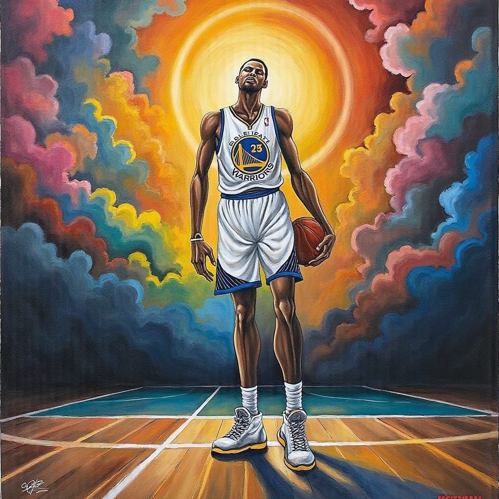Stephen Curry: A Pop Art Basketball Icon