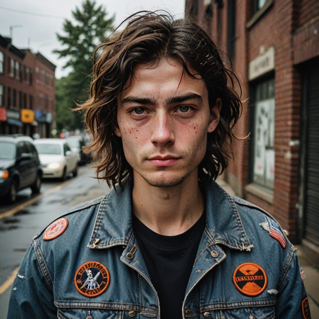 Battle-Worn Jacket Patch: Gritty, Raw, Poetic