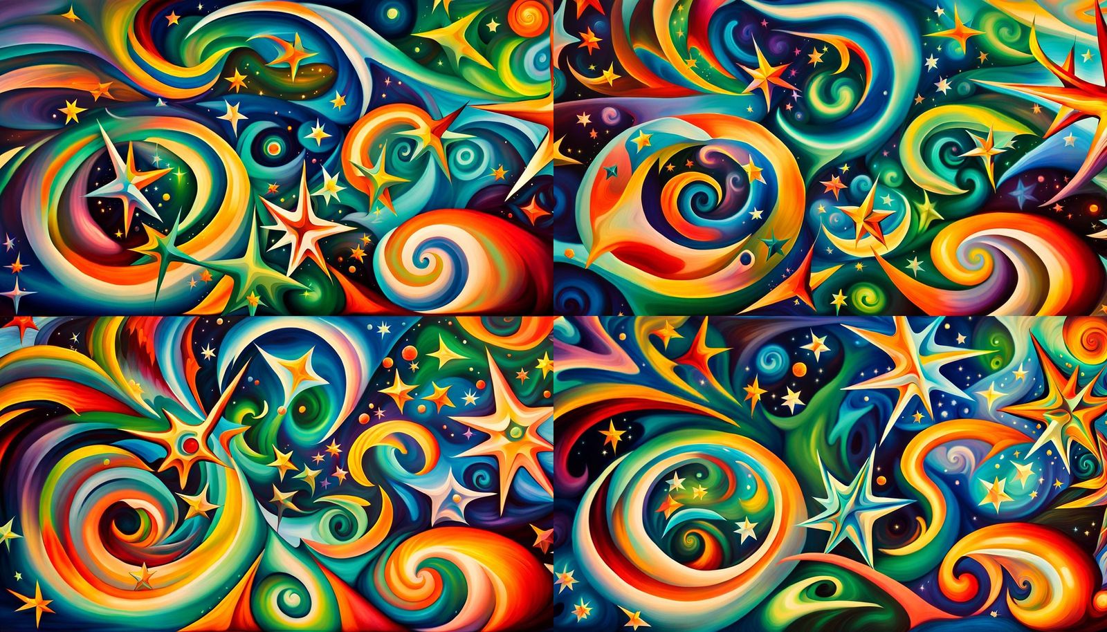 Iridescent Star Cluster in Electromagnetic Jelly Plasma