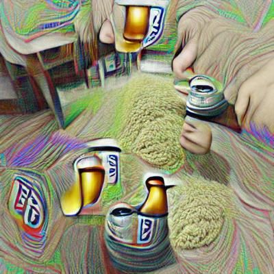 Frothy Beer in a Glass