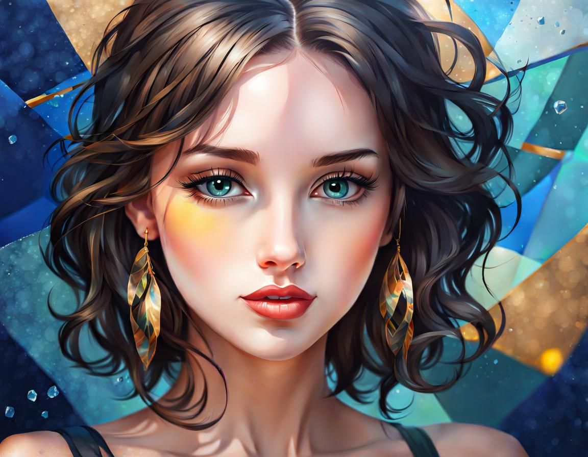 AI Image of a Cute Girl