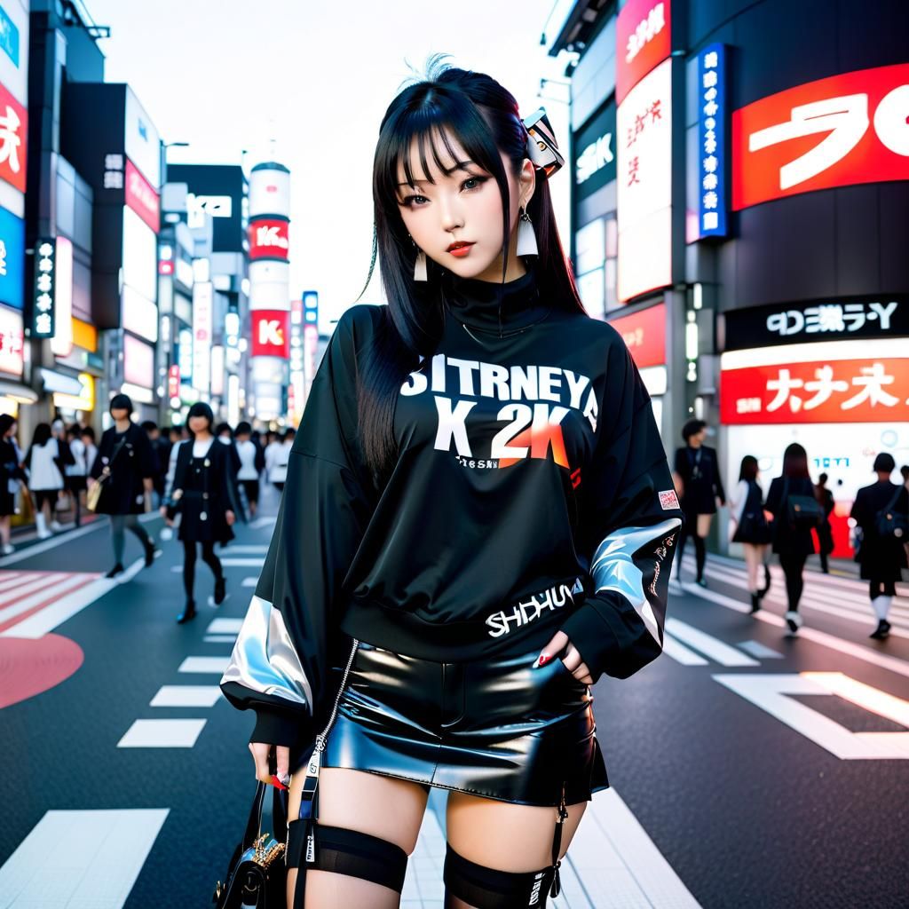 K-Pop Y2K style fashion