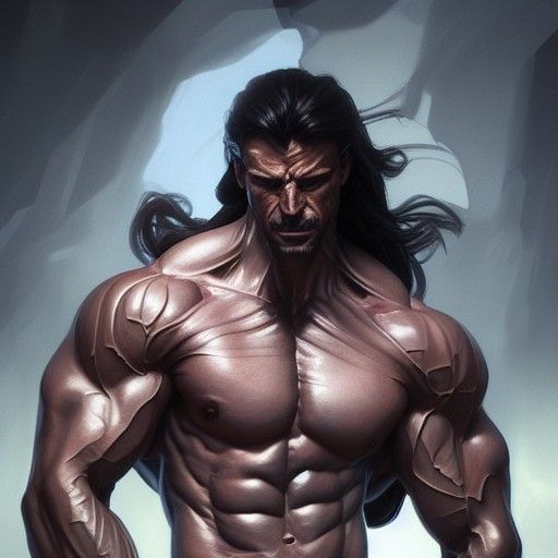 Hyperdetailed Demon Portrait in Unreal Engine 5