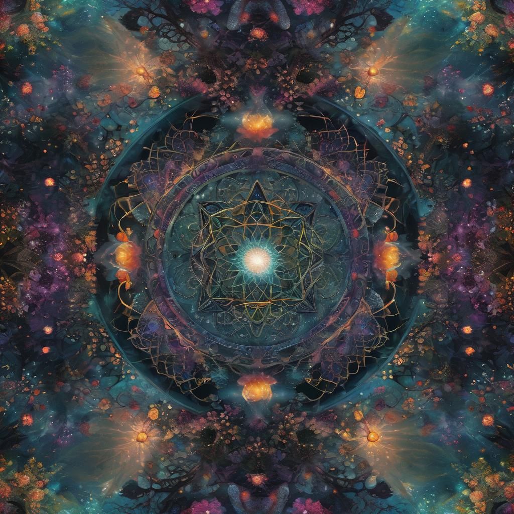 Cosmic Surrealism: Sacred Geometry in the Sky
