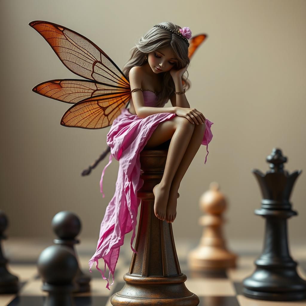 Faerie Princess at the Top of a Tower