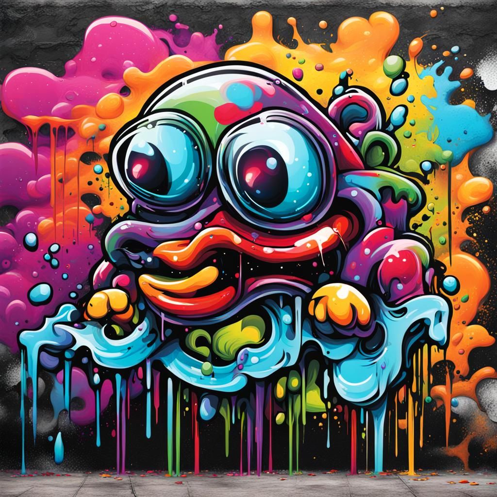 Grafiteiro maluco em ação
