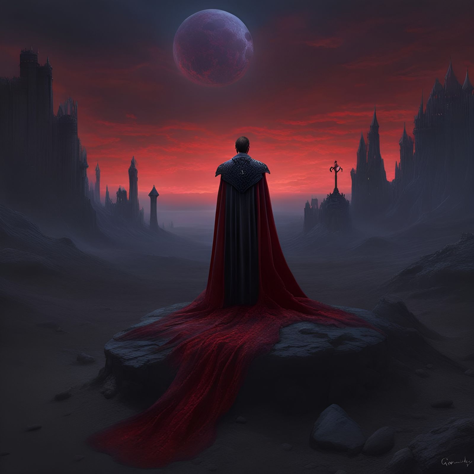 Prince of the Undead: Dark Fantasy Concept Art