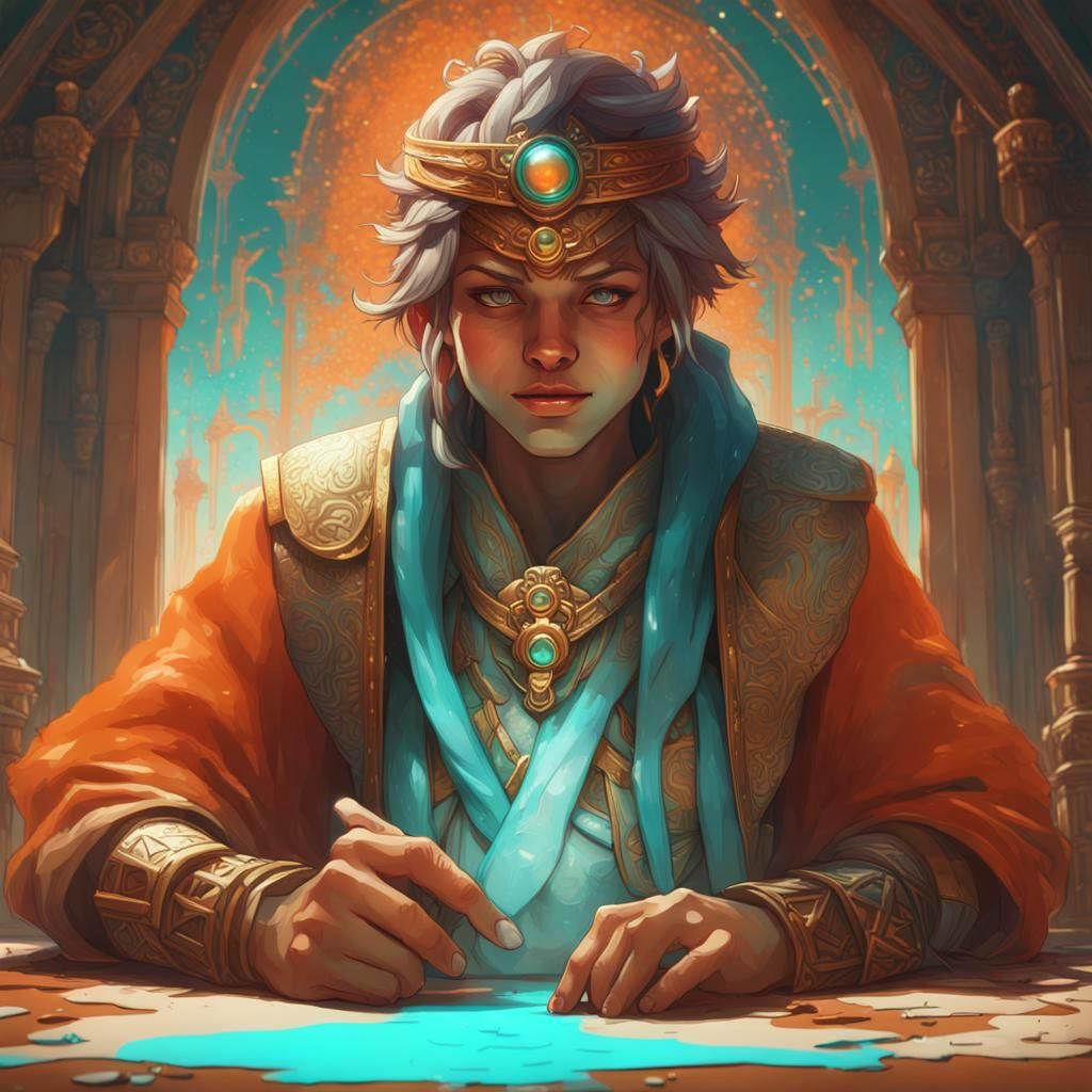 First Graders Writing Thank You Letters: Art Nouveau Style