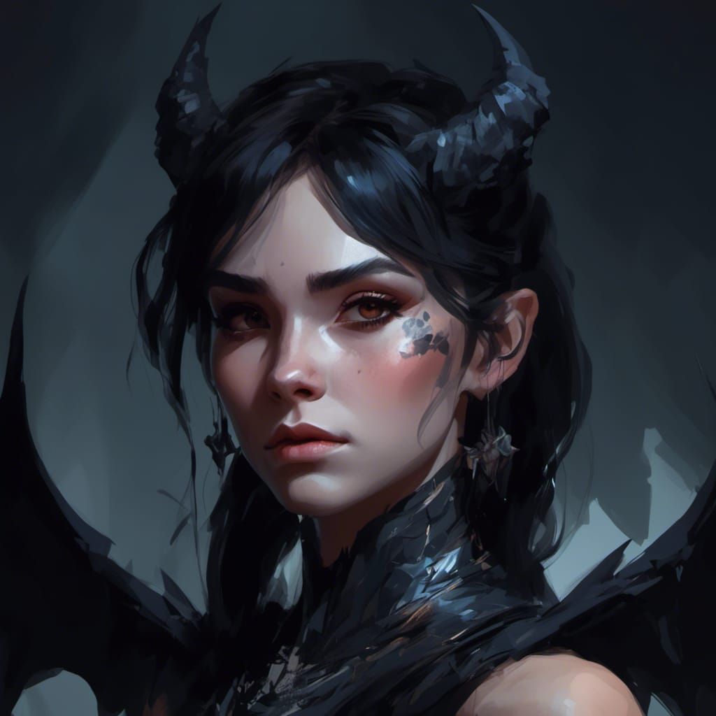 Female demon, (#243445560)