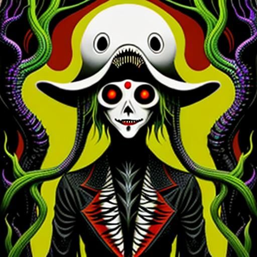 Ghost Lost in Thought: Surreal AI Art