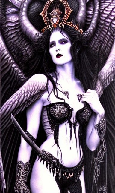 Lilith Queen Of Demons By Ayami Kojima