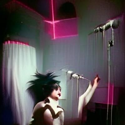 Siouxsie Sioux Performing Live in Concert