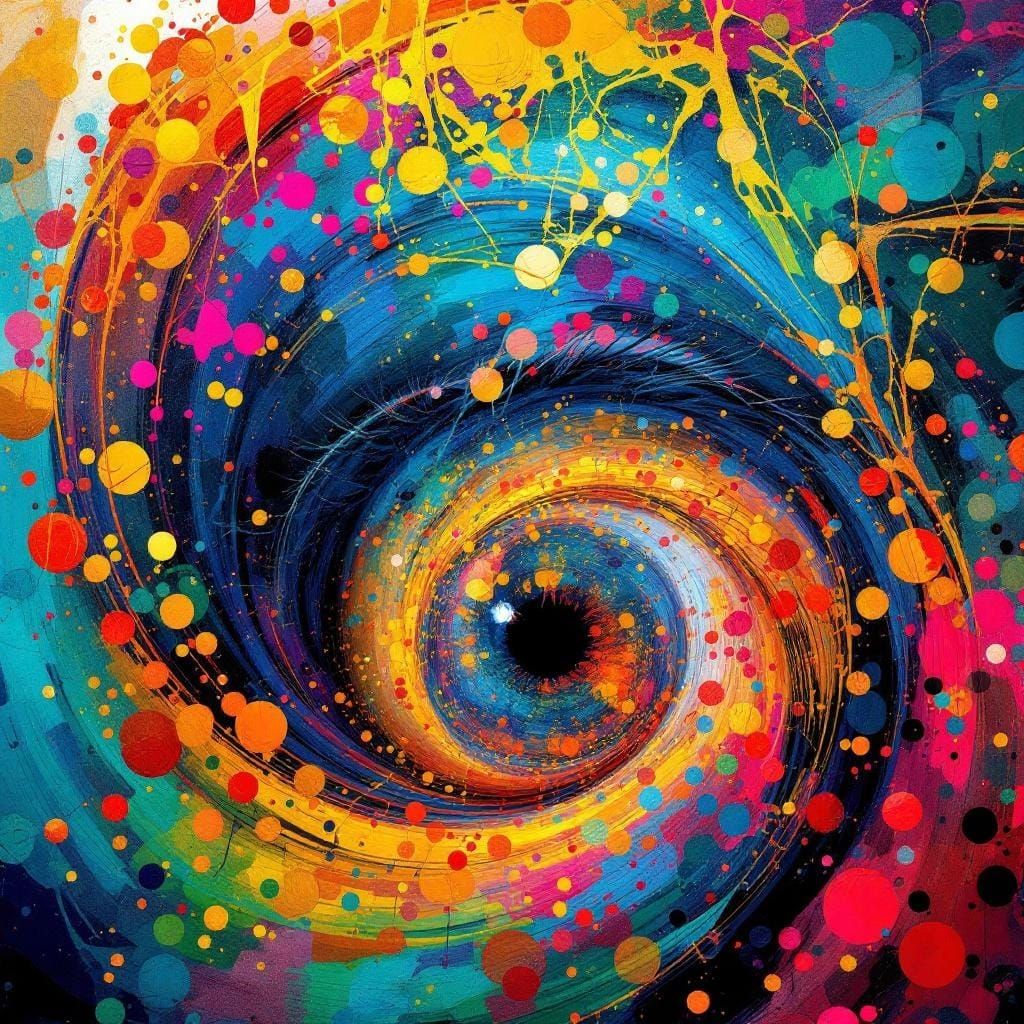 Vibrant Indian Portrait in Gouache Style