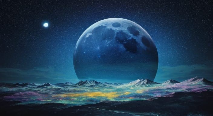 Cosmic Dreamscape at the Edge of Reality