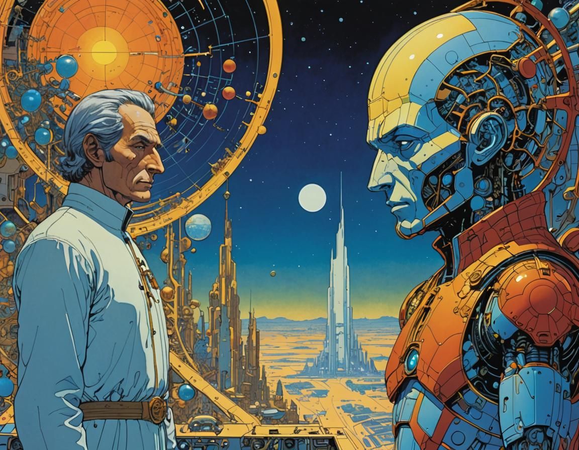 Moebius Inspired Quantum Equilibrium Landscape