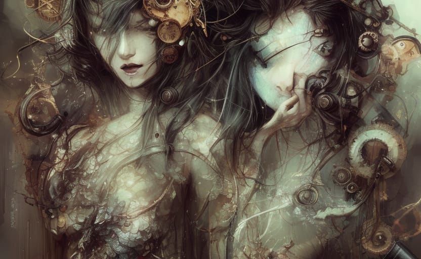 Surreal Dreamscapes in Steampunk Paradise