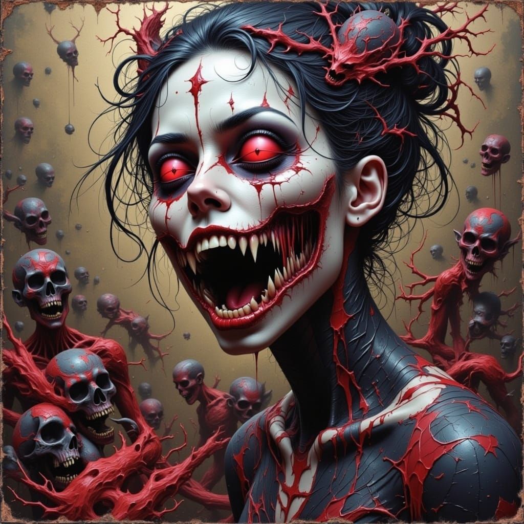 Despondent Soul Transcends as Demons Collect Remains in Cosm...