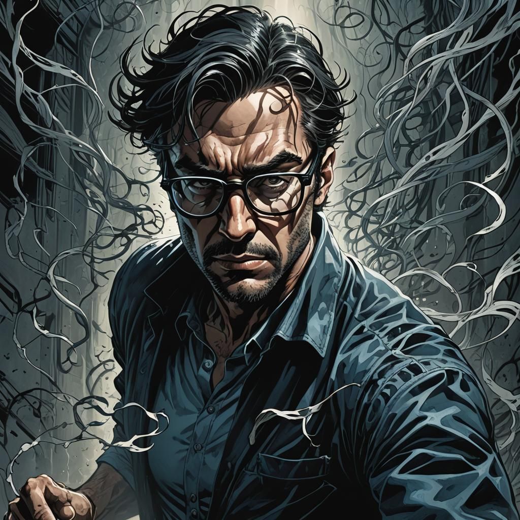 Shadow Man: Dark Fantasy Comic Book Art