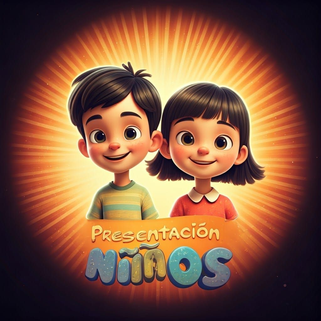 Children's Presentation in Pixar-Inspired 3D Animation